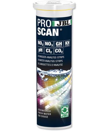 JBL 7-in-1 Aquarium Water Test Strips - 50 Proaquatest Easy Strips & Proscan Refill for Freshwater - Smartphone Evaluation - Accurate Water Testing 25421 - Buy Online on SooperMarket.com