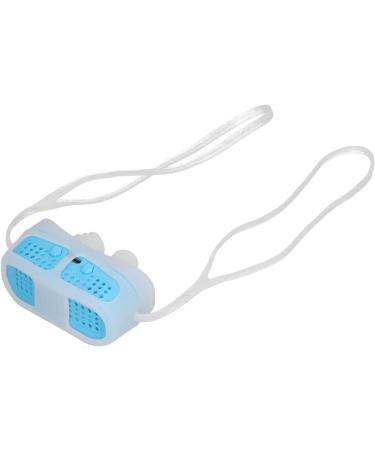 Snore No More Portable Electric Anti-Snoring Device - Blue - Recyclable Sleep Solution - Buy Online on SooperMarket.com
