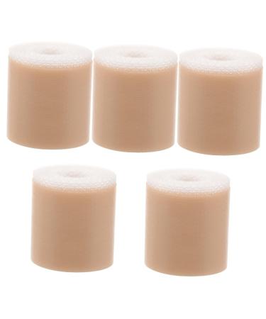 5 Rolls Scar Stickers Scar Tape Silicone Tape Silicone Scar Tape Scar Tape for Skin Wound Scar Dressing Patch Nursing Supplies Silica Gel Cover up Sticker Household 33x5.5cmx5pcs As Shownx5pcs