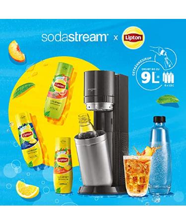 Sodastream Lipton Green Ice Tea Concentrate 440ml - Citrus Flavor Refreshing Beverage for Home & International Shipping - Buy Online on SooperMarket.com
