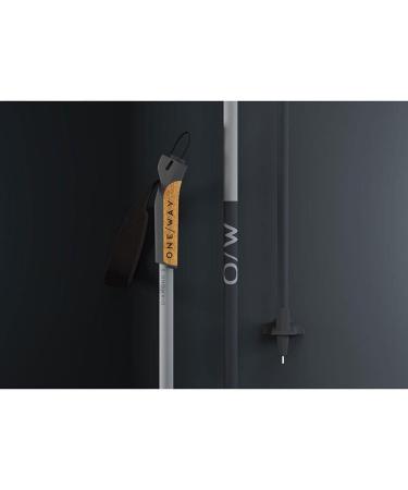 Oneway Diamond 3 Cross-Country Ski Poles - Ghost Grey-Asphalt 140 | International Shipping Available - Buy Online on SooperMarket.com