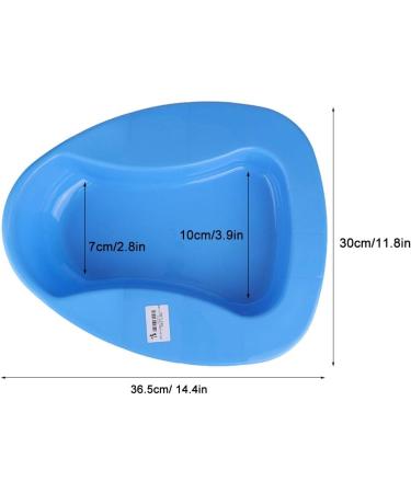  Simlug Firm Thick Stable Bedpan Bed Pan Smooth Countoured for Bed-Bound Patient - Buy Online on SooperMarket.com