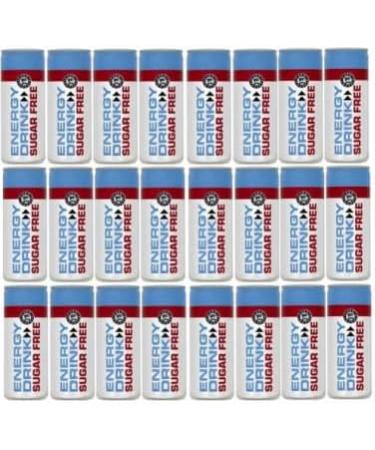 Euro Shopper Original Sugar-Free Drink 250ml (Pack of 24) | Refreshing Zero-Sugar Energy Boost | Carbonated Fruit Flavour Drink with Sweeteners - Buy Online on SooperMarket.com