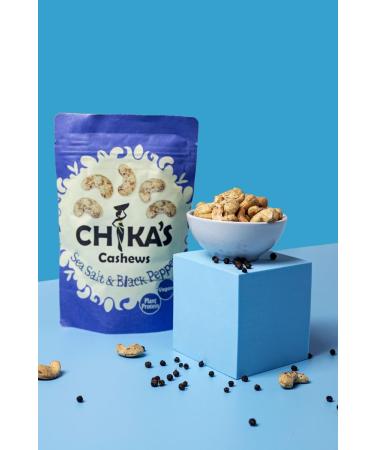CHIKA'S - Nuts & Plantain Taster Box - 12 x 35g Bags - Smoked Almonds Nut Mix Cashews & Plantains - Buy Online on SooperMarket.com