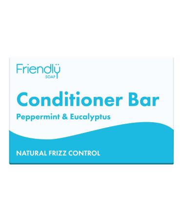 Natural Peppermint & Eucalyptus Conditioner Bar - Eco-Friendly Hair Care | 3.17 oz | International Shipping Available - Buy Online on SooperMarket.com