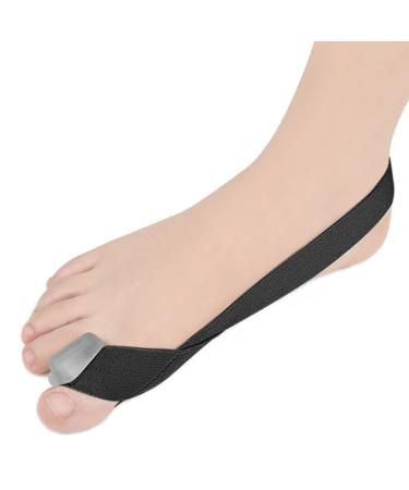 Valgus Corrector Belt for Women Single Bunion Corrector Prevent Slip Flexible Elastic Soft Breathable Bunion Separator Straightener Sleeve (L)