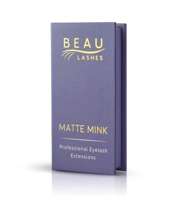 Buy Individual Eyelash Extensions 0.15mm C Curl 9mm - Semi-Permanent Classic Faux Matte Mink Lash Extensions for Beauty Salons - Buy Online on SooperMarket.com