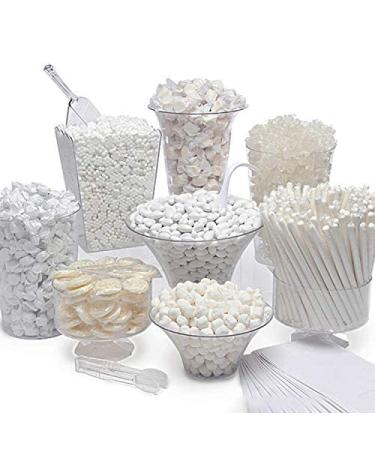 Mr. and Mrs. Wedding Butter Mint Candy Bags - 100 Count 14 Oz (396g) Forever & Ever Mints - Diamond Ring Treats for 50th Anniversary, Bridal Shower, & Special Occasions - Buy Online on SooperMarket.com