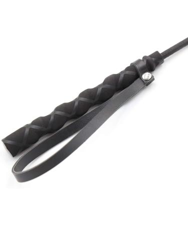 Premium Purple English Riding Crop with Genuine Leather Top - Equestrianism Essential - Buy Online on SooperMarket.com