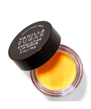 Bath and Body Works Vanilla Sugar Lip Scrub 0.5 oz - Exfoliating Lip Treatment - Buy Online on SooperMarket.com