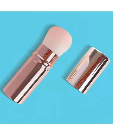 Retractable Makeup Brush Portable Face Blush Powder Brush Makeup Tool for Travel - Buy Online on SooperMarket.com