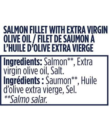 Rio Mare - Salmon Fillet in Extra Virgin Olive Oil - Made in Italy Skinless & Boneless - Whole Salmon Fillet - 125g - Buy Online on SooperMarket.com