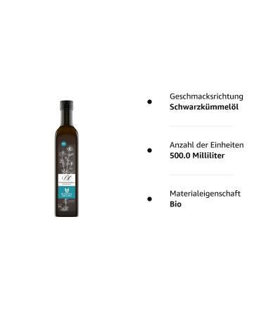  lm hle Solling Organic Egyptian Black Cumin Oil - Cold Pressed Nigella Sativa - 500ml - Premium Quality - Buy Online on SooperMarket.com