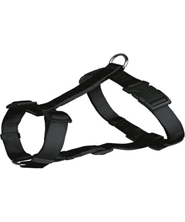 Trixie Classic H-dishes size S- M: breast circumference 40 65 cm/15 mm in black- adjustable guide dishes with breaststeg neck and belly belt for small dogs 14311 black 1 piece (1 Pack)