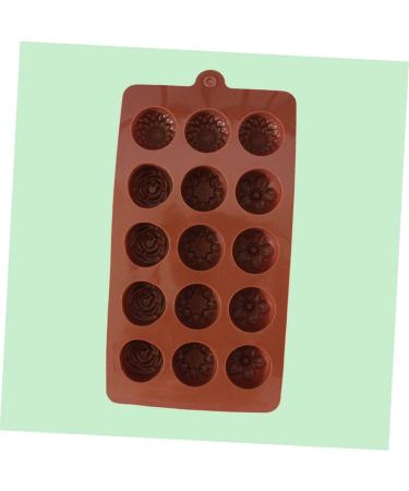 2pcs Craft Dies Pudding Mold Flower Shaped Mold Non-Stick Mold Decor Silicone Molds Chocolate Baking Molds Sphere Cake Molds Cake Baking Molds Chocolate Molds Waffles Flowers mediumx2pcs Coffeex2pcs - Buy Online on SooperMarket.com