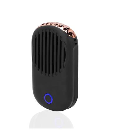 FILFEEL Eyelash Fan for Lash Extensions Multi Functional Portable Handheld USB Fan Bladeless Rechargeable Air Conditioning Cooling Fan for Eyelash Extension Glue Dryer Fan(Black)