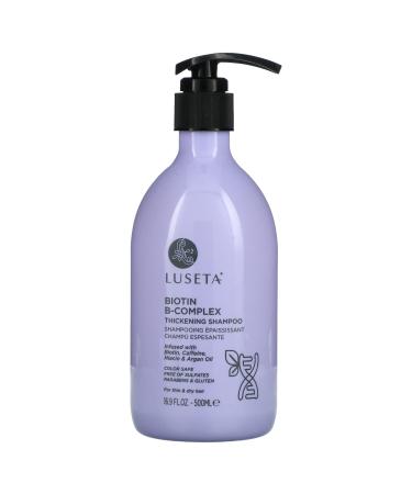 Luseta Beauty Biotin B-Complex Thickening Shampoo for Thin & Dry Hair 16.9 fl oz (500 ml)