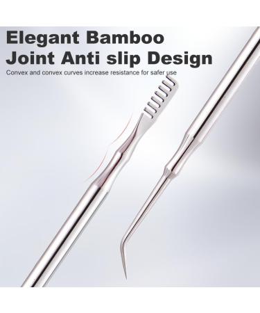 NTRUXZP 2 Pieces Steel Eyelash Lamination Comb Eyelash Lift Tool and Comb for Eyelash Lifting 6.5 Inch Eyelash Separator Lash Lift Accessories Separator Lash Lifting Tool - Buy Online on SooperMarket.com