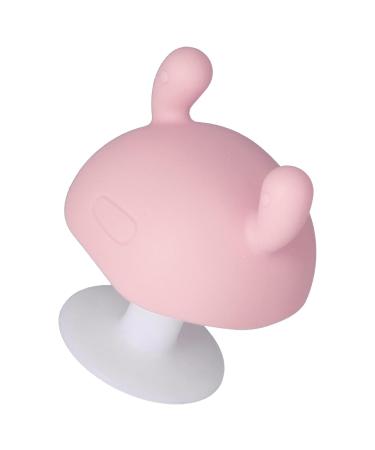 Silicone Mushroom Teething Toy for Infants 4+ Months - Pink - Buy Online on SooperMarket.com