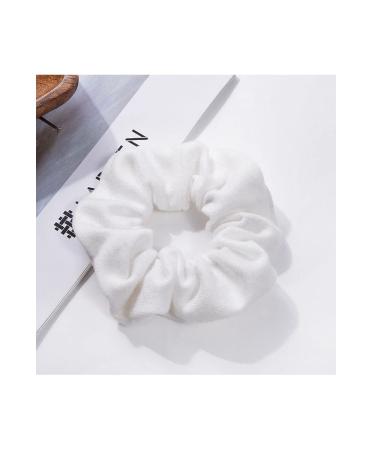 Soft Knitted Scrunchies Dark Colors - Cotton Hair Ties for Women - Buy Online on SooperMarket.com