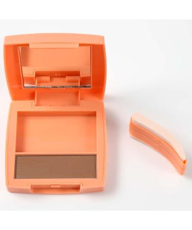 Kiss New York Magic Eyebrow Stamp Powder - Natural Milk Tea Brown Shape - Buy Online on SooperMarket.com