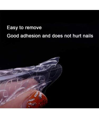 240-Pc Double-Sided Nail Glue Stickers - Flexible Adhesive Tabs for Fake Nails | Kalolary - Buy Online on SooperMarket.com