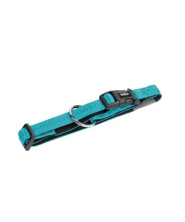 Nobby collar Soft Grip turquoise L: 25/35 cm W: 15 mm 1 piece turquoise-black length 25-35 cm width 15 mm
