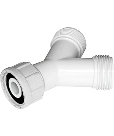 Hose Y Splitter Connector 3/4 Inch Y Connector Leak Proof Seal Long Lasting Usage Simple Installs Leak Proof Hose Connector - Buy Online on SooperMarket.com