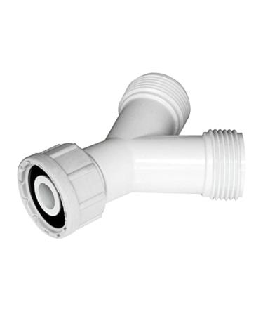 3/4 Y Splitter Connector Convenient & Y Connector Plastic for Washing Machine & Dishwasher Y Connector