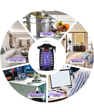 4000V 20W Bug Zapper: Indoor/Outdoor Electric Mosquito Killer with Remote & Voice Control - Alexa/Google Home Compatible - Buy Online on SooperMarket.com