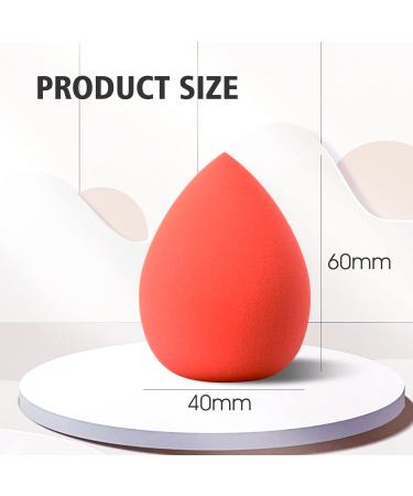 LYFONDYI Multi-colored Teardrop Beauty Makeup Sponge Set - 4 Pack of Makeup Blenders for Foundation, Powder, and Liquid - Face Blending Kit - Buy Online on SooperMarket.com