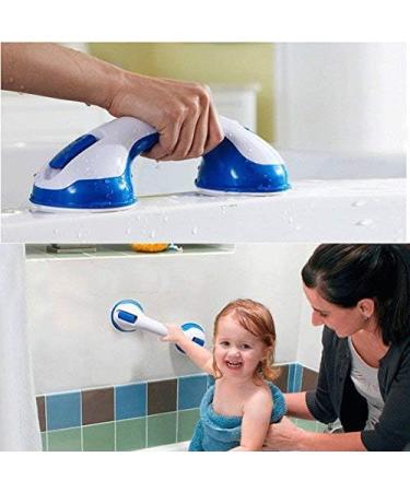 Shower Handle Bar Offers Safe Grip with Strong Hold Suction Cup for Safety Grab in Bathroom Tub Shower Toilet Handrail Bath Aids to Assist - Buy Online on SooperMarket.com