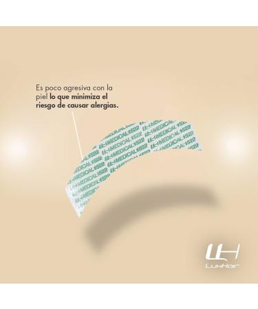 LuxHair Medical 1522 Hypoallergenic Adhesive Tapes for Wigs and Extensions Lasts 2 Days Skin-Friendly Double Sided Adhesive - Buy Online on SooperMarket.com