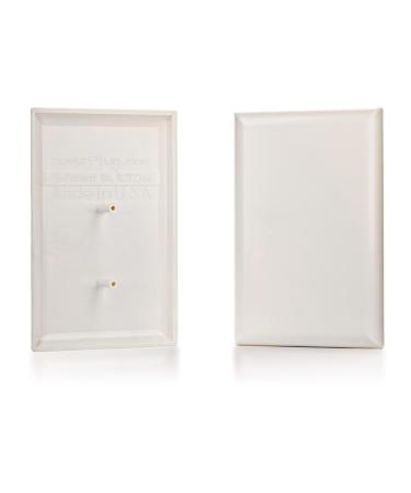 The COVERPLUG 2-Pack Paintable Electrical Outlet Cover