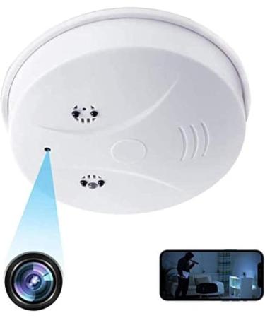 TANGMI Hidden Camera Smoke Detector Wireless WiFi Camera with Video 1080P HD Small Camera with Night Vision and Motion Detection Indoor Camera for Home Security