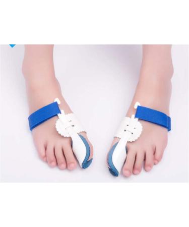 JHGCCL Thumb Eversion Bunion Corrector-Bigfoot Correction Belt Night Use 1 Pair Toe Separators for Overlapping Toes to Wear in Shoes