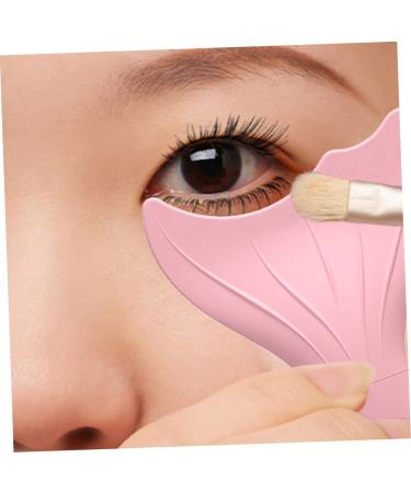 Mipcase 4pcs Eyeliner Tool Kit - Eyeshadow Brushes Mascara Aids & Eyelash Stencils for Perfect Lash Extensions - Pink Silicone Mold Set - Buy Online on SooperMarket.com