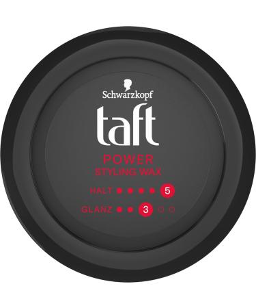 Schwarzkopf Taffel Styling Wax Power | 6 x 75ml | Vegan Hair Wax for 48 Hour Hold | Gentle on Hair & Scalp - Buy Online on SooperMarket.com