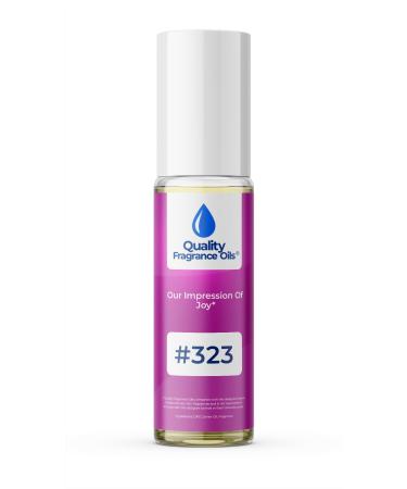 Quality Fragrance Oils' Impression #323 Inspired by Joy for Women (10ml Roll On) Joy for Women Impression #323 0.34 Fl Oz (Pack of 1)