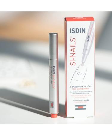 ISDIN SI-NAILS Nail Strengthener with Hyaluronic Acid - Cuticle Serum Treatment - Buy Online on SooperMarket.com