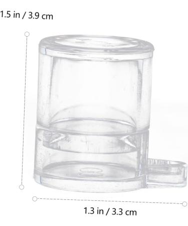 BESPORTBLE 2pcs Ant Water Feeder Ant Water Feeding Bowl Automatic Water Bowl Mini Ant Nest Acrylic Transparent - Buy Online on SooperMarket.com