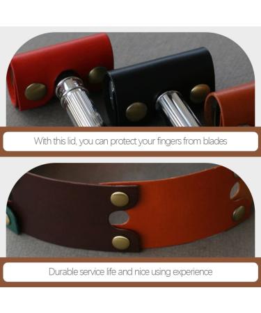 Beavorty 3ST Razor Case Cover | Synthetic Leather Travel Storage for Razor Accessories & Parts | International Shipping Available - Buy Online on SooperMarket.com