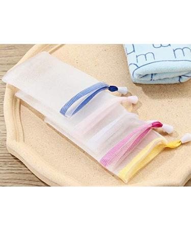 40 Pack Magnoloran Double Layer Exfoliating Mesh Soap Saver Pouch for Body & Facial Cleaning - Buy Online on SooperMarket.com