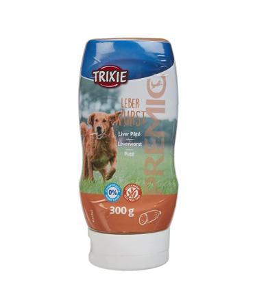 Trixie Hundeleckerli Premio dog liver sausage XXL 300G - Premium treats for dogs gluten -free - without grain & sugar tasty reward for training & at home - 31761 liver sausage 300 g (1 Pack)