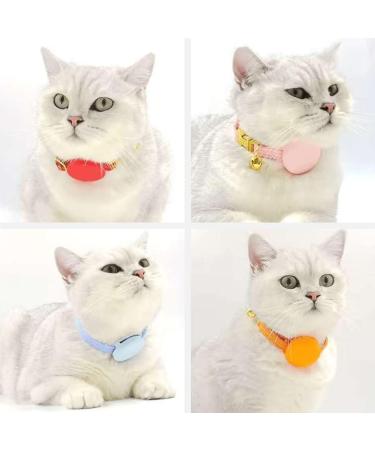Moosh Silicone Airtag Holder for Dogs & Cats | Stylish & Safe Pet Tracker Accessory in Turquoise Green - Buy Online on SooperMarket.com