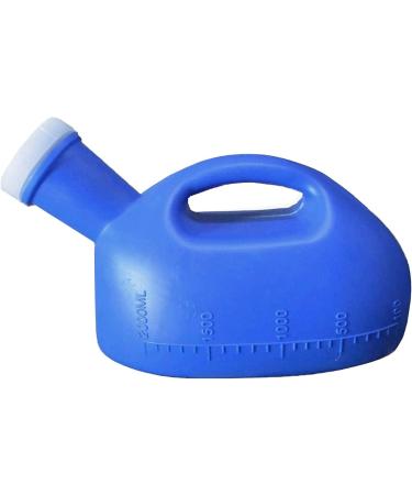 Male Urinal Bottle Camping Toilet Urine Bottle 2000ML Male Urinal Portable Mens Potty Pee Bottle Collector Travel Toilet