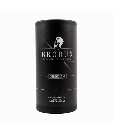 Obsidian Handcrafted Men's Natural Cologne Bold Fusion of Iced Mango Silver Armoise and Patchouli Noir 3.4 Ounce Bottle - Buy Online on SooperMarket.com