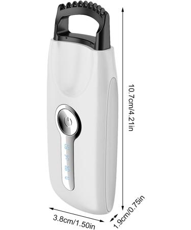Veeteah Electric Eyelash Curler Heat-Activated Lash Curling - Quick Heating Eyelash Heat Curler for Long-Lasting Curl Rechargeable Portable Lashes Heating Curler for Naturally Lifted Eyelashes White - Buy Online on SooperMarket.com