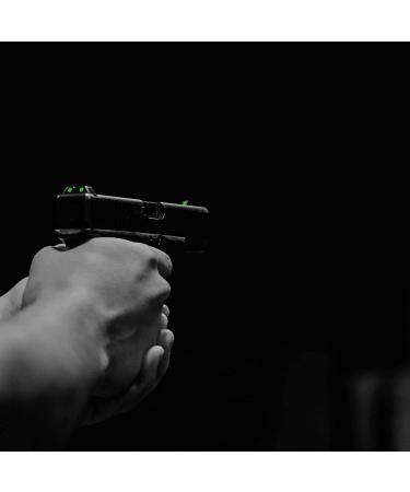Feyachi NS16 Glow in the Dark Night Sights for Glock Pistols - No Tritium - Buy Online on SooperMarket.com