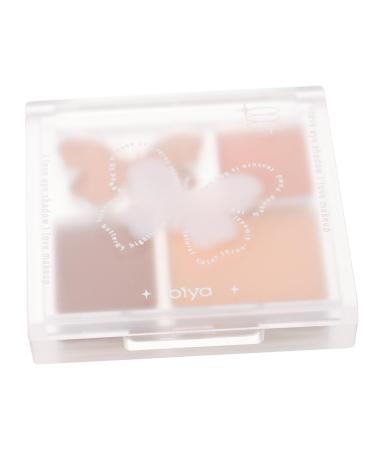 PLAFOPE Earthy Eye Shadow Makeup Eyeshadow Glitter Eyeshadow Makeup Palette Brown Eyeshadow Plastic